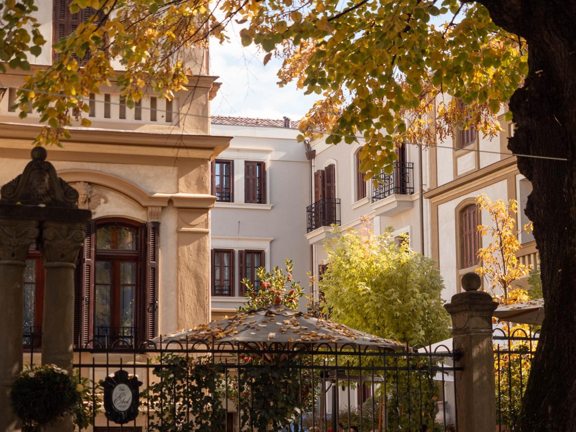 Vila Ebel Hotel Pool & Spa Korce Exterior photo